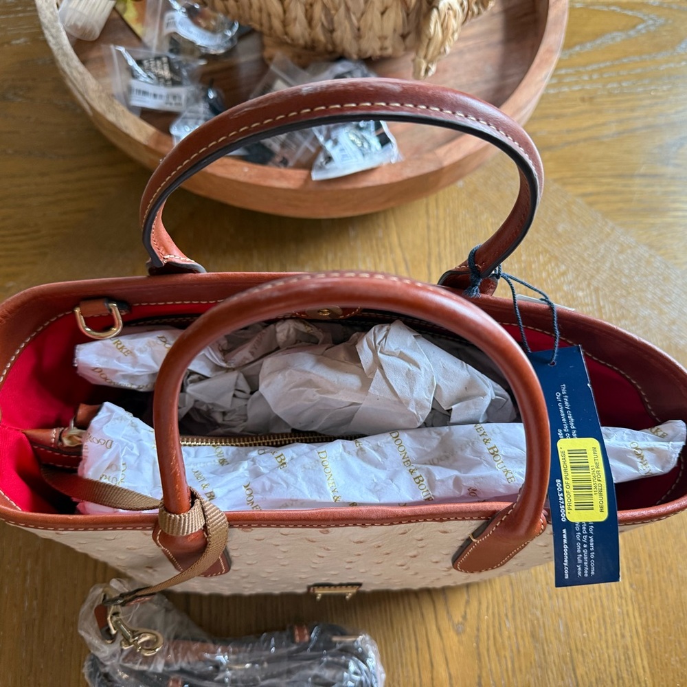 Dooney and Bourke new with tags leather bag. Never used.